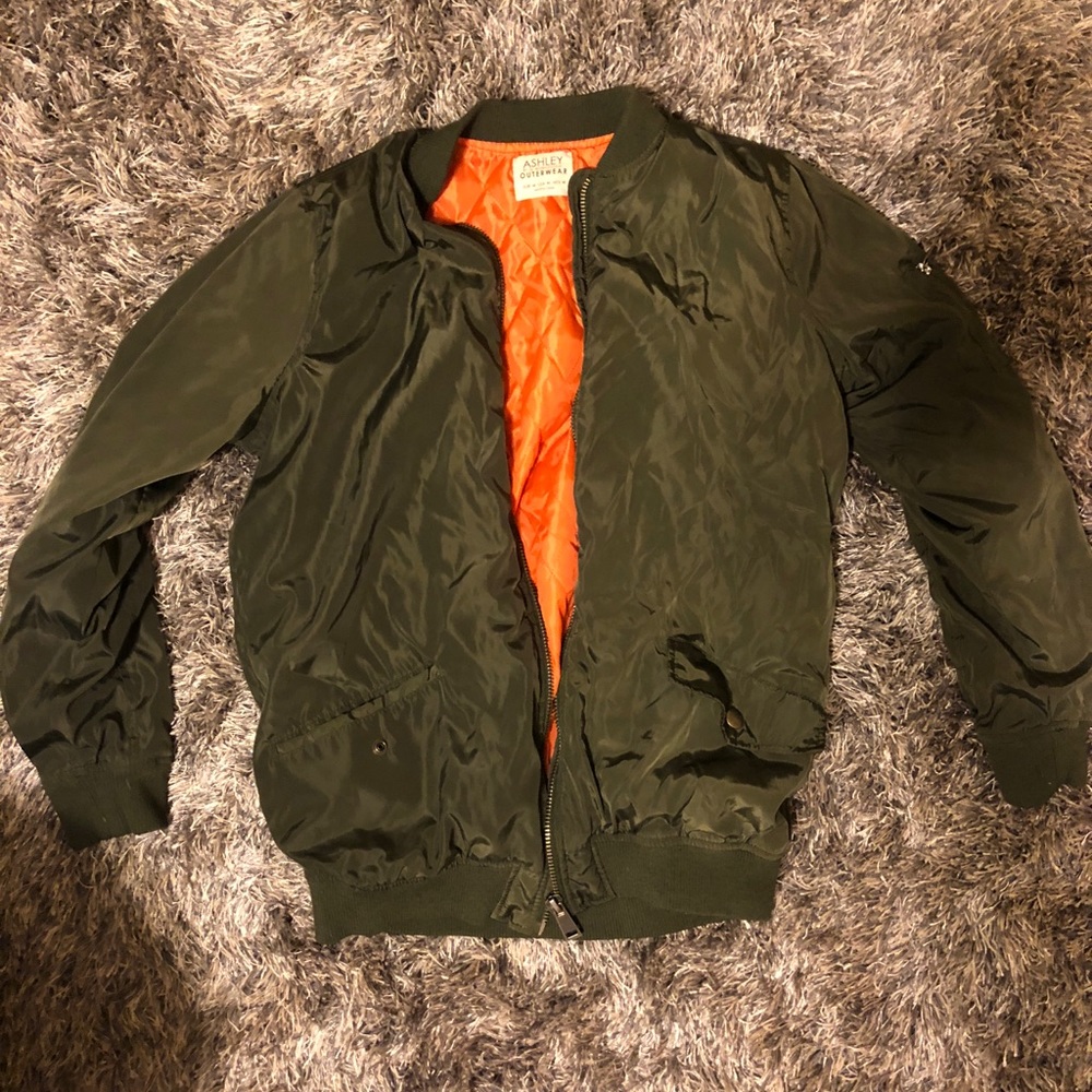 Army Green Bomber jacket